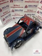 Vintage metal toy car