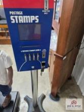 Vintage postage stamp machine