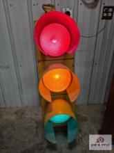 Vintage working stop light