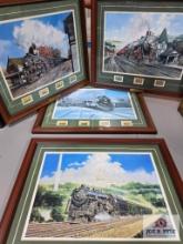 Collection of 4 paintings