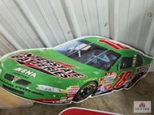Metal Nascar sign