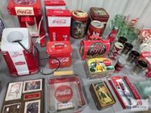 Coca-Cola collection and comforter