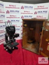 Vintage microscope