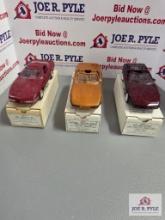 3 Promotional show cars