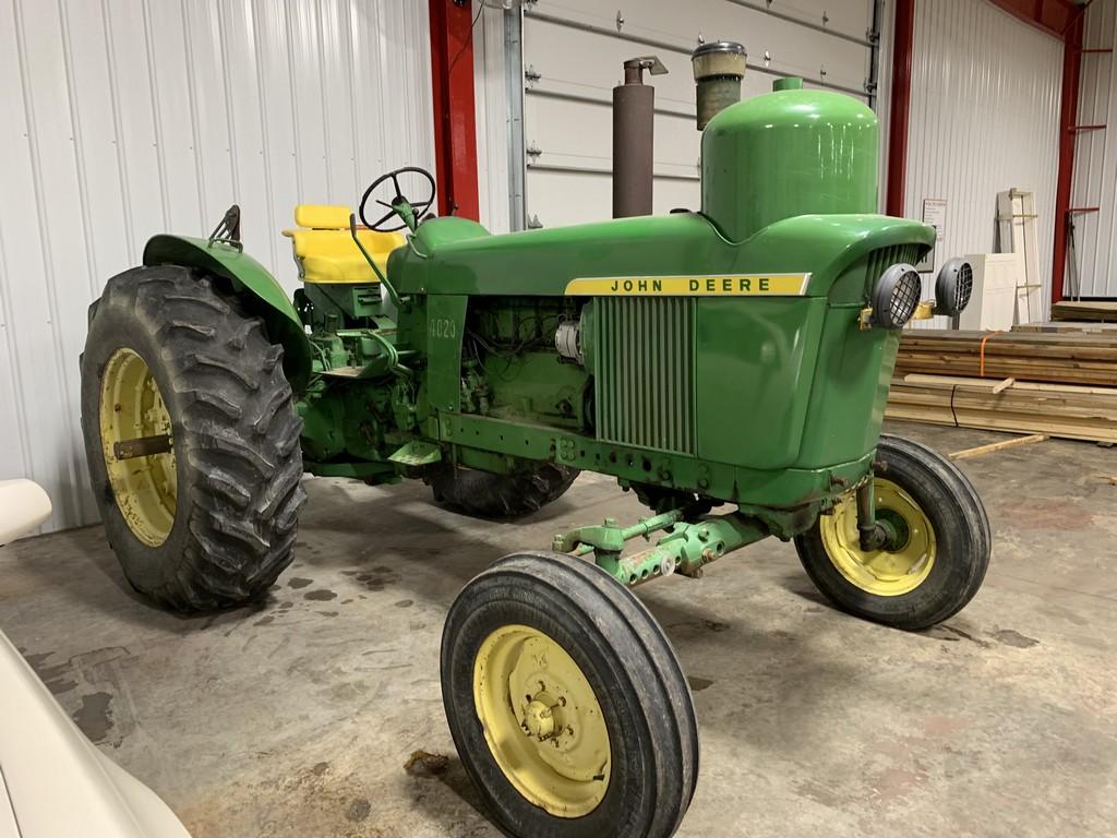 1969 John Deere 4020 Row Crop Tractor