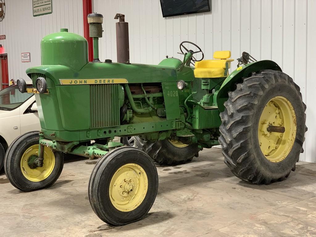 1969 John Deere 4020 Row Crop Tractor