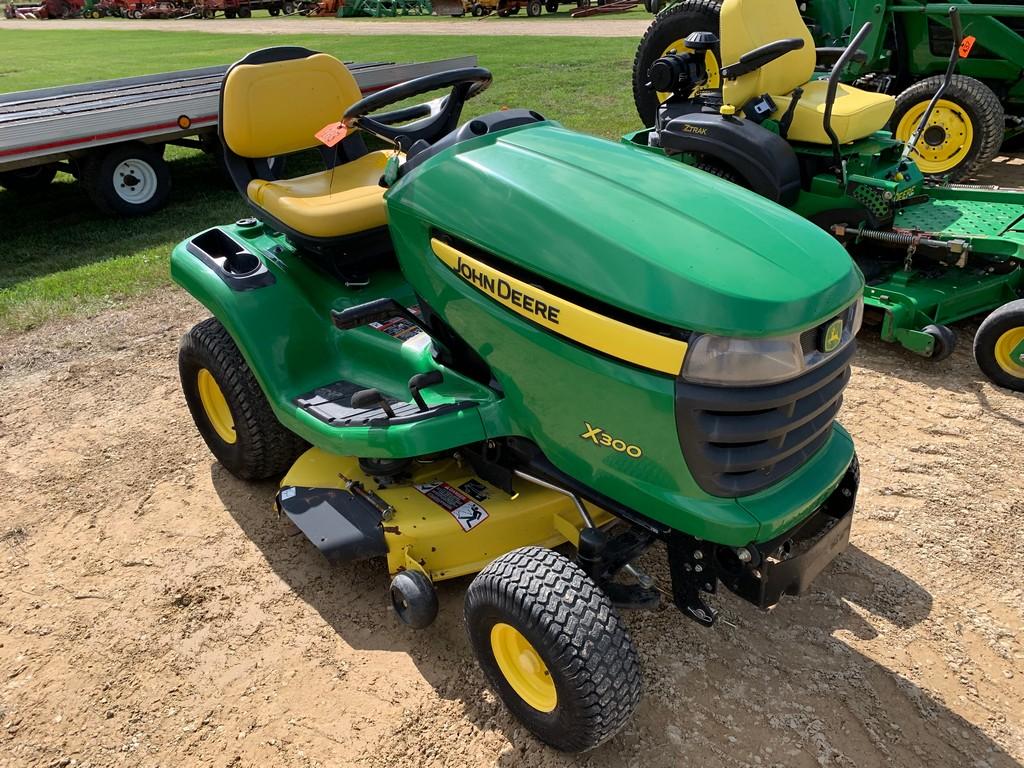 John Deere X300 Lawn Mower