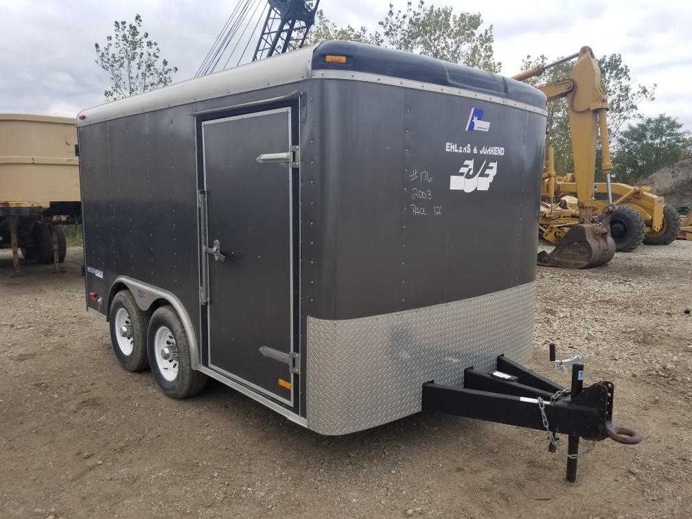 2003 Pace American CS712TA2 Enclosed Trailer