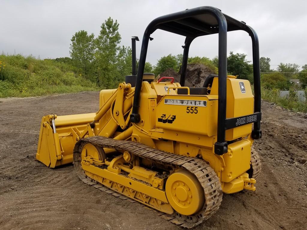 1977 John Deere 555-A Crawler Loader