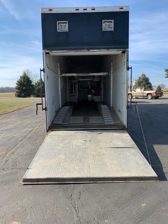 2008 King Cobra 53' Gooseneck Racing Trailer