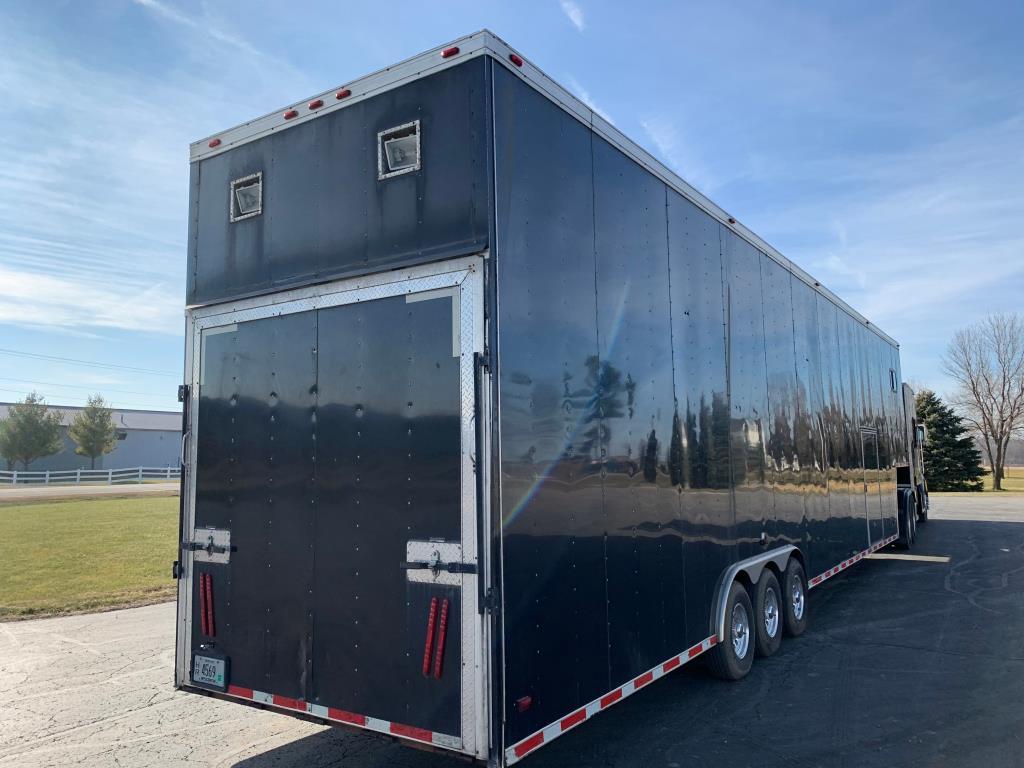 2008 King Cobra 53' Gooseneck Racing Trailer