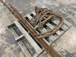 Antique Hay Trolly and Fork