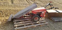 GRAVELY WALK BEHIND W/NIEMAN ROOF ATTACHMENT