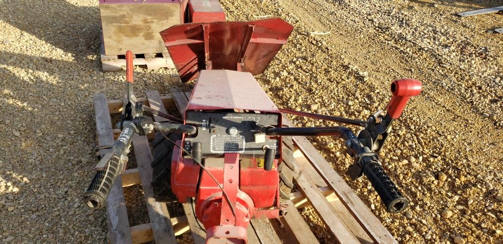 GRAVELY WALK BEHIND W/NIEMAN ROOF ATTACHMENT