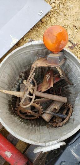 BUCKET OF TOOLS & JD RIM