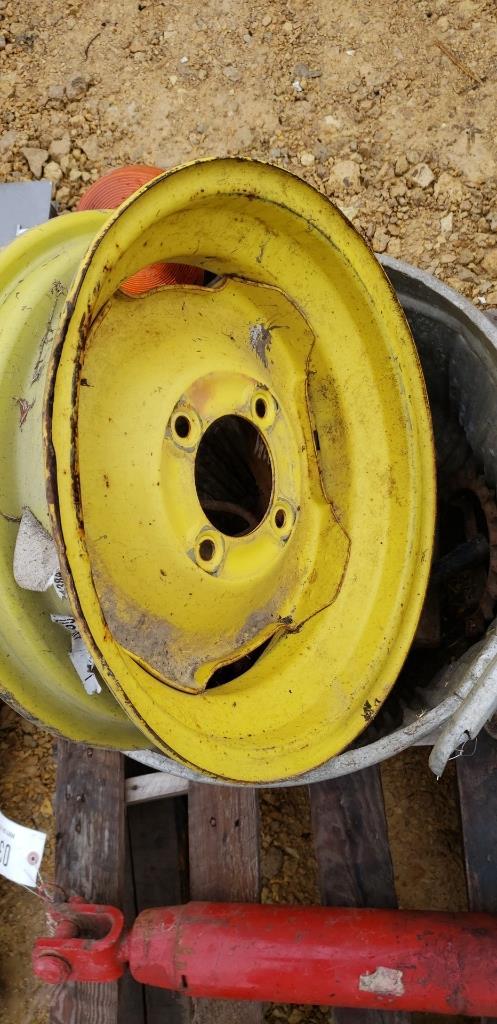 BUCKET OF TOOLS & JD RIM