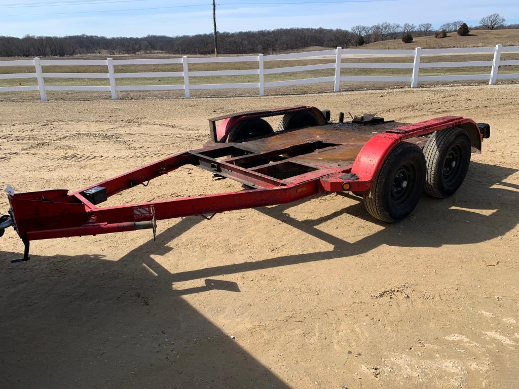 1993 Crafco 10' x 67" Tag Trailer