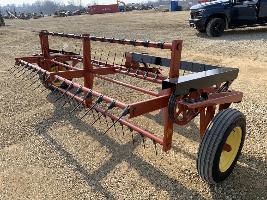 Pequea 910 10' Hay Tedder