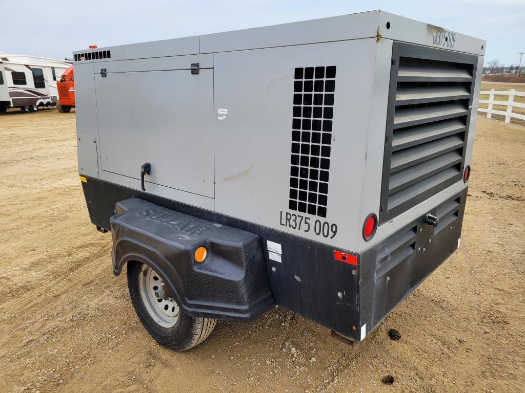 2014 Sullair 375 Towable Air Compressor