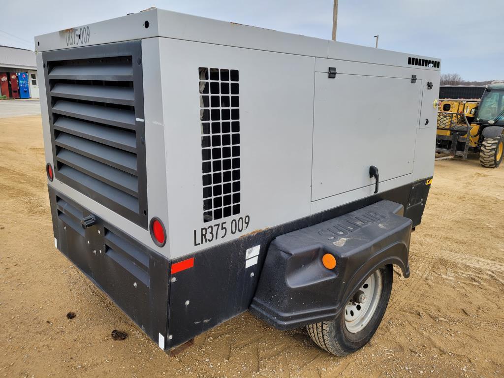 2014 Sullair 375 Towable Air Compressor