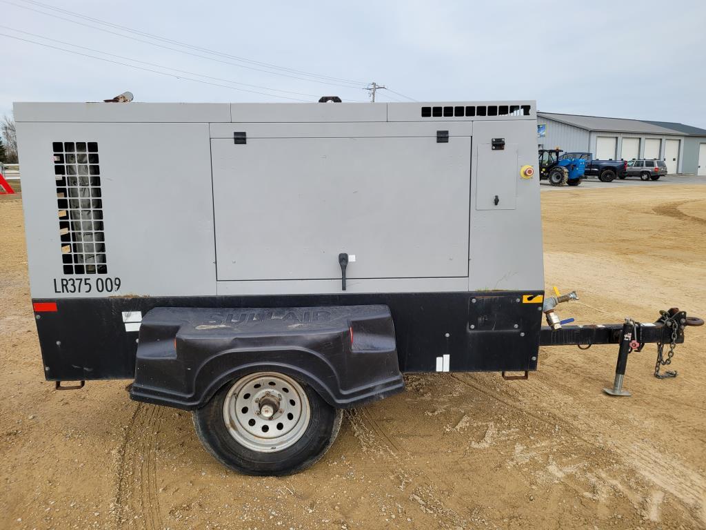 2014 Sullair 375 Towable Air Compressor