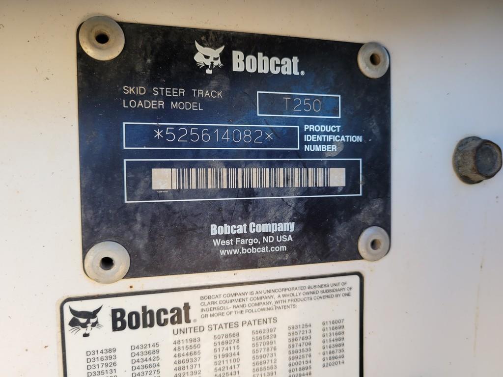 Bobcat T250 Track Skid Steer