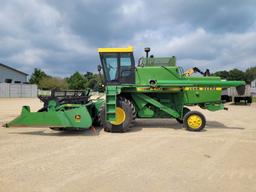 John Deere 4420 Combine & Head
