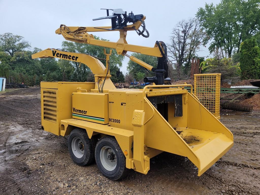2000 Vermeer BC2000 Towable Chipper