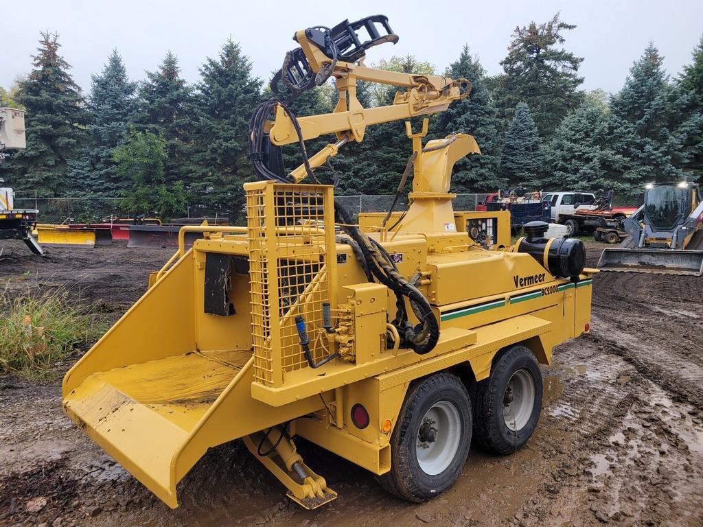 2000 Vermeer BC2000 Towable Chipper