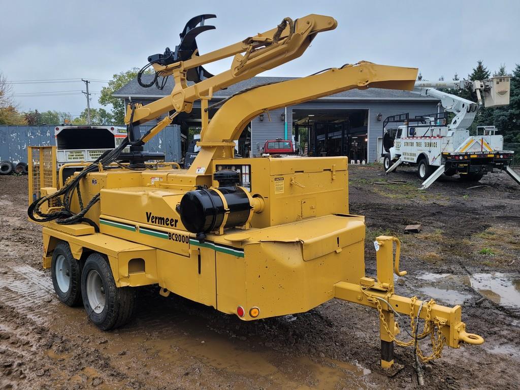 2000 Vermeer BC2000 Towable Chipper