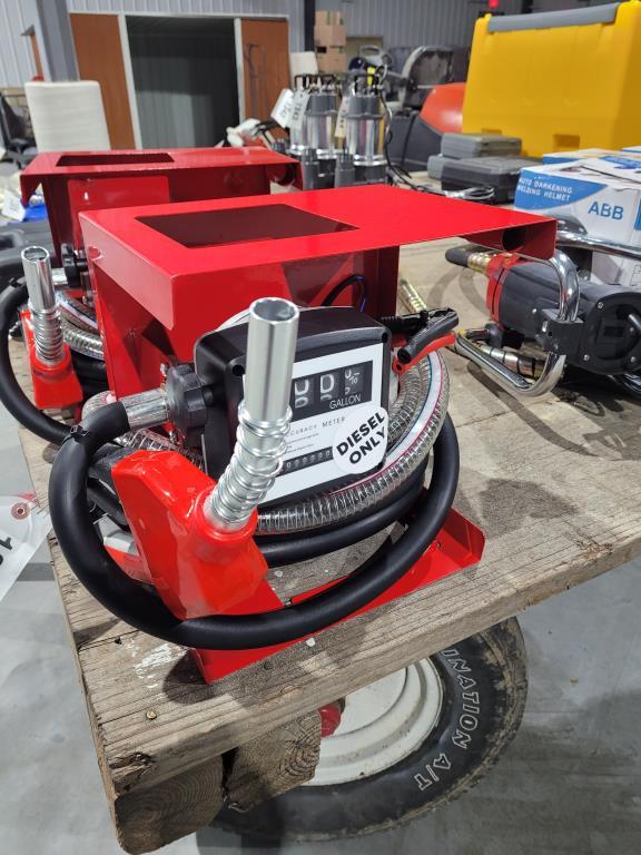 New 12 Volt Diesel Pump w/ Hose & Nozzle