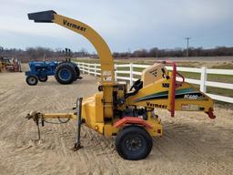 2007 Vermeer BC600XL Towable Chipper