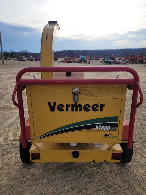 2007 Vermeer BC600XL Towable Chipper