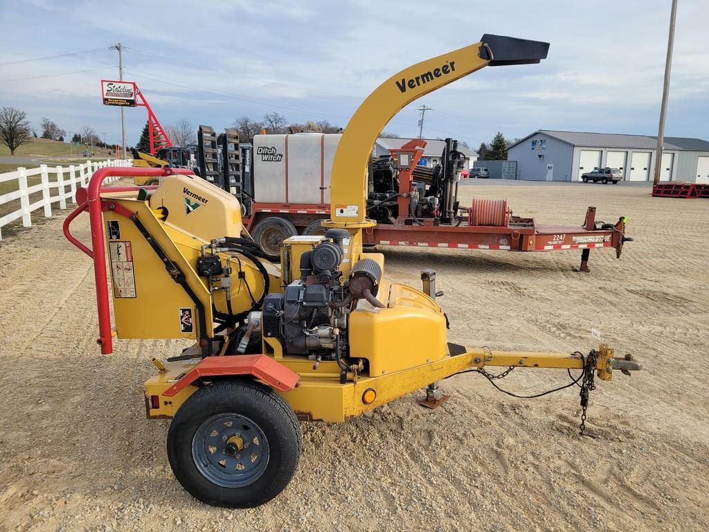 2007 Vermeer BC600XL Towable Chipper