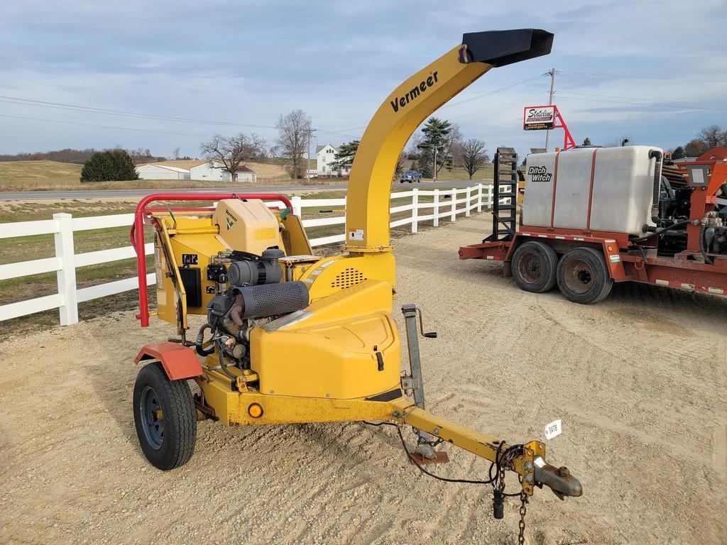2007 Vermeer BC600XL Towable Chipper
