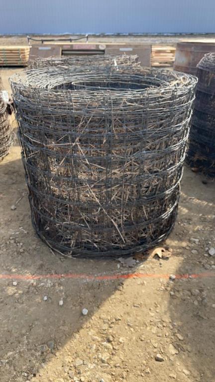 (2) ROLLS WOVEN WIRE