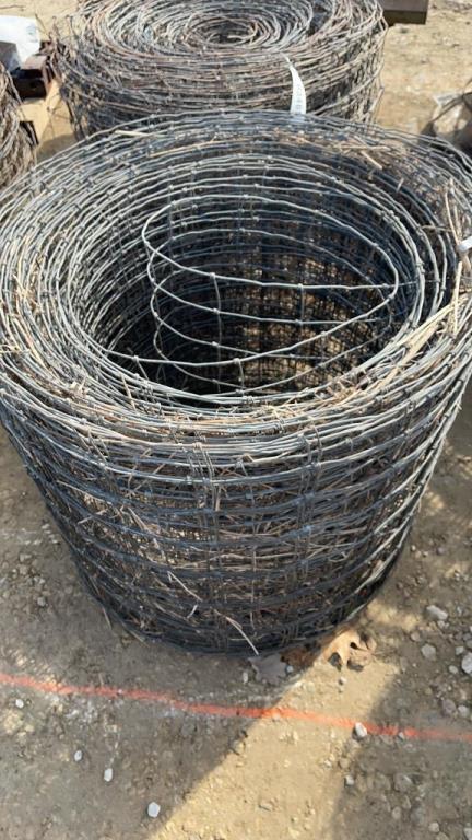 (2) ROLLS WOVEN WIRE