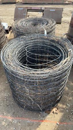(2) ROLLS WOVEN WIRE