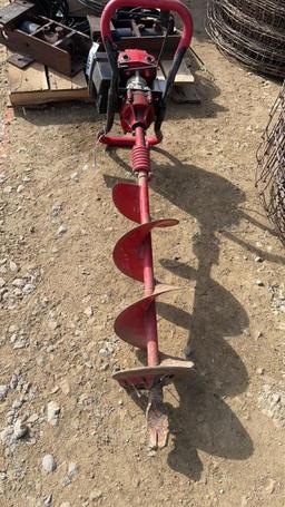 EARTHQUAKE ICE AUGER - WORKS