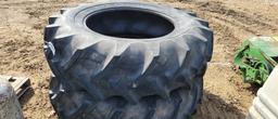 PAIR 20.8 X 38 TIRES
