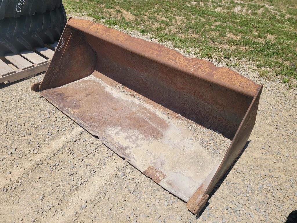 72" Skid Steer Bucket