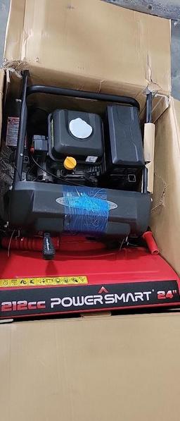 NEW POWER SMART 2 STAGE 24" SNOW BLOWER