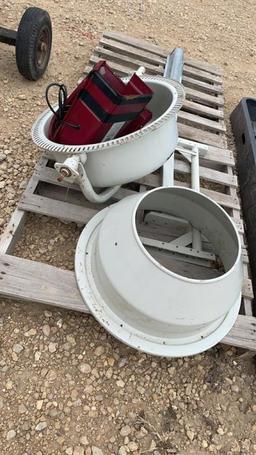 TOOL SHOP 244-8877 3.5 CBF CEMENT MIXER - NEW