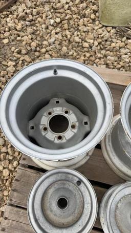CUB CADET, JOHN DEERE 5 BOLT REAR RIMS