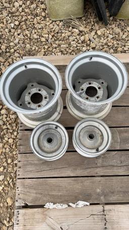 CUB CADET, JOHN DEERE 5 BOLT REAR RIMS