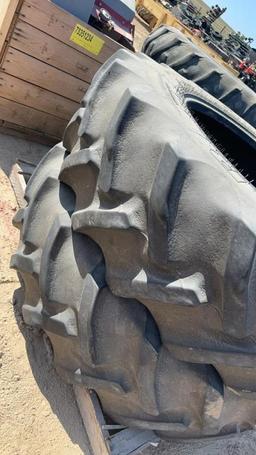 (2) GOOD YEAR 16.9 X 34 TIRES AND TUBES