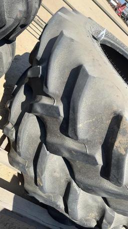 (2) GOOD YEAR 16.9 X 34 TIRES AND TUBES