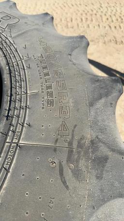 (2) GOOD YEAR 16.9 X 34 TIRES AND TUBES