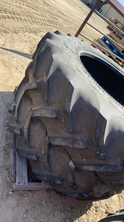(2) GOOD YEAR 16.9 X 34 TIRES AND TUBES