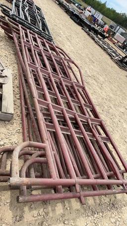 12' CATTLE GATES - RED